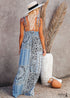 Blue Boho Maxi Dress